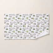 Cute Alpaca & Cactus Pattern Bad Handdoek (Handdoek)