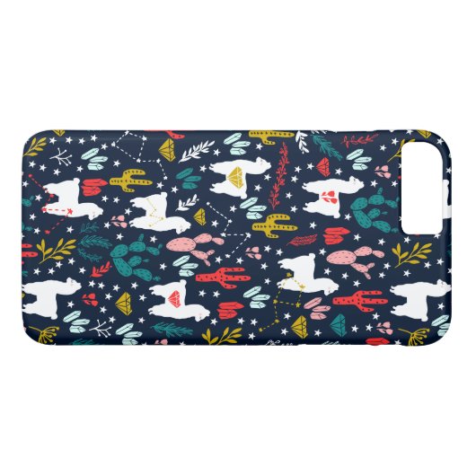 Cute Alpaca Case-Mate iPhone Case (Achterkant (Horizontaal))