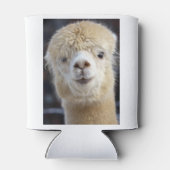 Cute Alpaca face Blikjeskoeler (Achterkant)