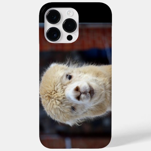 Cute Alpaca face Case-Mate iPhone Case (Achterkant)