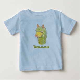 Cute alpaca gezichtskunst