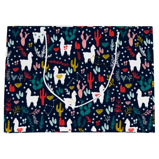 Cute Alpaca Groot Cadeauzakje (Voorkant)