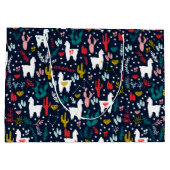 Cute Alpaca Groot Cadeauzakje (Achterkant)