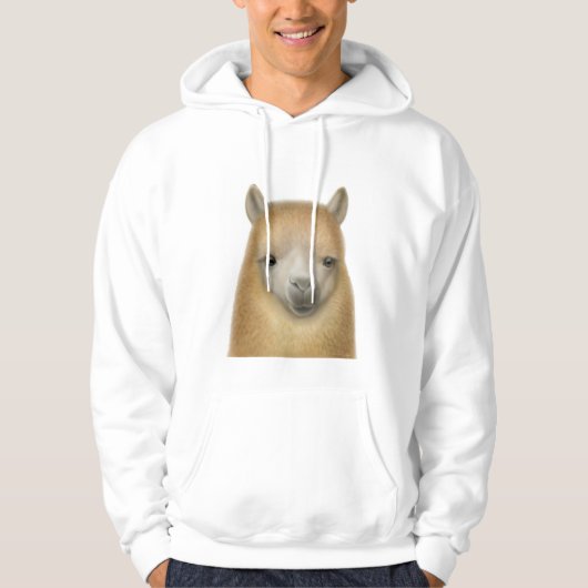 Cute Alpaca Hoodie (Voorkant)