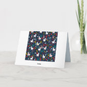 Cute Alpaca Kaart (Achterkant)