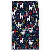 Cute Alpaca Klein Cadeauzakje (Achterkant)