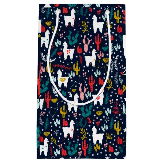 Cute Alpaca Klein Cadeauzakje (Voorkant)