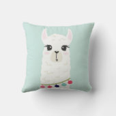 Cute Alpaca Kussen (Achterkant)