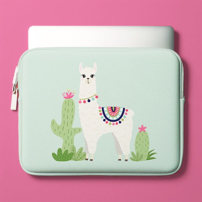Cute Alpaca Laptop Sleeve (Creator heeft geüpload)