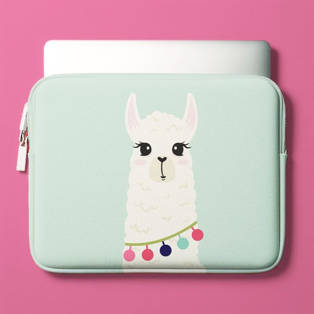 Cute Alpaca Laptop Sleeve (Creator heeft geüpload)