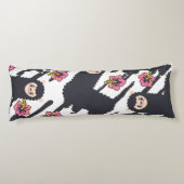 Cute Alpaca Lichaamskussen (Achterkant)