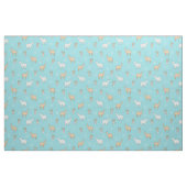 Cute Alpaca Llama Cactus Pattern Stof (Fat Quarter)