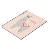 Cute Alpaca Persoonlijk Notitieboek (Linkerzijde)