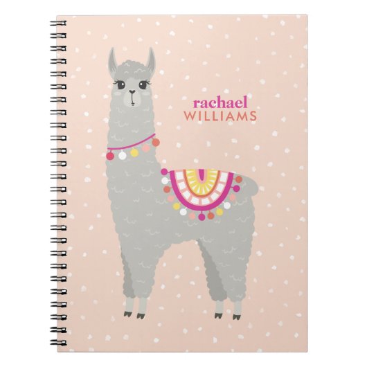 Cute Alpaca Persoonlijk Notitieboek (Voorkant)