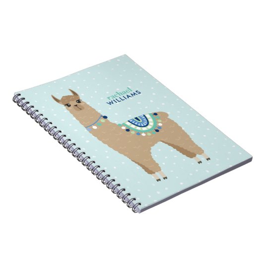 Cute Alpaca Persoonlijk Notitieboek (Rechterzijde)