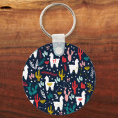 Cute Alpaca Sleutelhanger (Voorkant)