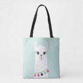 Cute Alpaca Tote Bag (Voorkant)