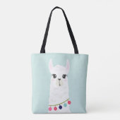 Cute Alpaca Tote Bag (Achterkant)