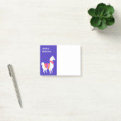 Cute Alpaca White Llama No Prob-Llama Post-it® Notes (Kantoor)