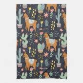 Cute Alpacas Pattern Theedoek (Verticaal)