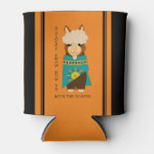 Cute Alpacas Rocking Goatees & Blauwgroen Serapes Blikjeskoeler (Voorkant)