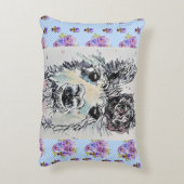 Cute Alpacca Llama drifforce Accent Kussen (Achterkant (Verticaal))