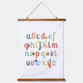 Cute Alphabet Design Hangend Wandkleed (Voorkant)