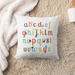 Cute Alphabet Design Kussen