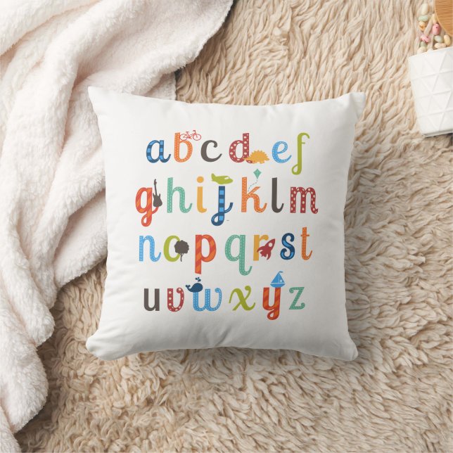 Cute Alphabet Design Kussen (Deken)