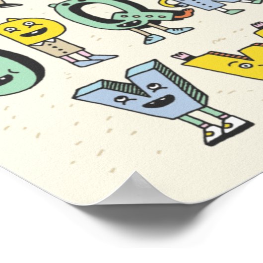 Cute Alphabet Poster (Hoek)