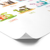 Cute Alphabet Poster (Hoek)