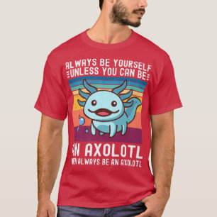 Cute Altijd Aolotl Kinderen Meisblauw Aolotl T-shirt