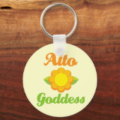 Cute Alto Goddess Sleutelhanger (Voorkant)