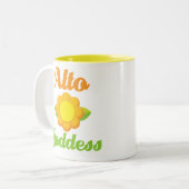 Cute Alto Goddess Tweekleurige Koffiemok (Voorkant links)