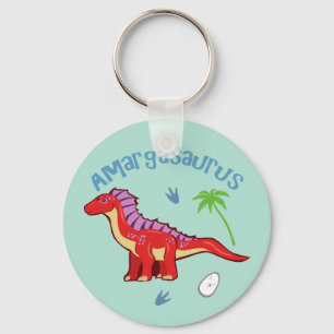 Cute Amargasaurus Sleutelhanger