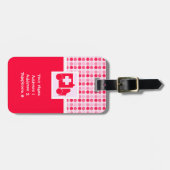 Cute Ambulance Bagagelabel (Voorkant horizontaal)