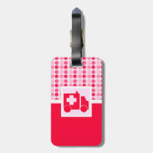 Cute Ambulance Bagagelabel (Achterkant verticaal)