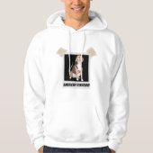 Cute American Foxhound Dog Owner Miniature Podle Hoodie (Voorkant)