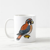 Cute American Kestrel Koffiemok (Links)