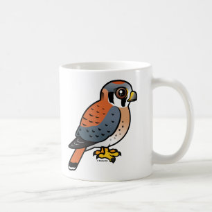 Cute American Kestrel Koffiemok