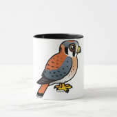 Cute American Kestrel Mok (Midden)