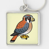 Cute American Kestrel Sleutelhanger (Voorkant)