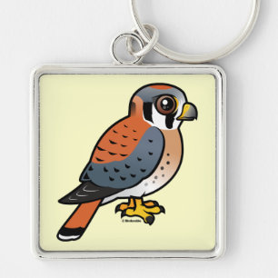 Cute American Kestrel Sleutelhanger