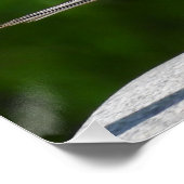 Cute American Robin *aanpassen* Perfect Poster (Hoek)