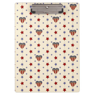 Cute Americana Clipboard Klembord