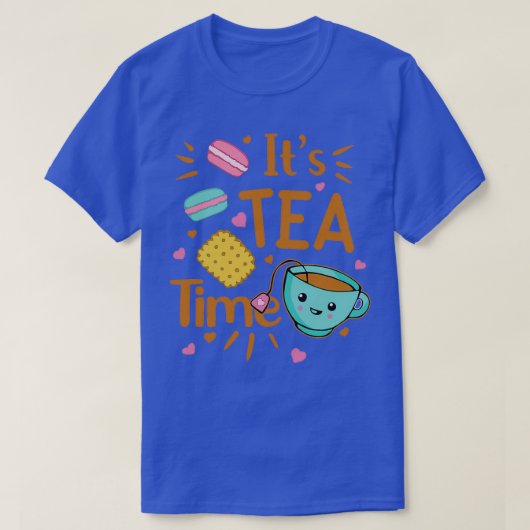 Cute amp Fun Tea Party T-shirt (Design voorkant)