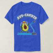 Cute amp Funny AvoCardio Avocado Cardio Pun Gym T-shirt (Design voorkant)