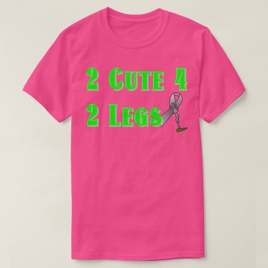 Cute Amputee T-shirt (Design voorkant)