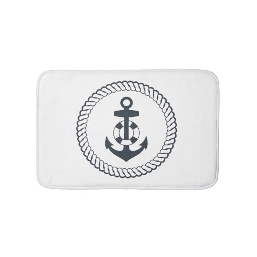 Cute Anchor Badmat (Voorkant)