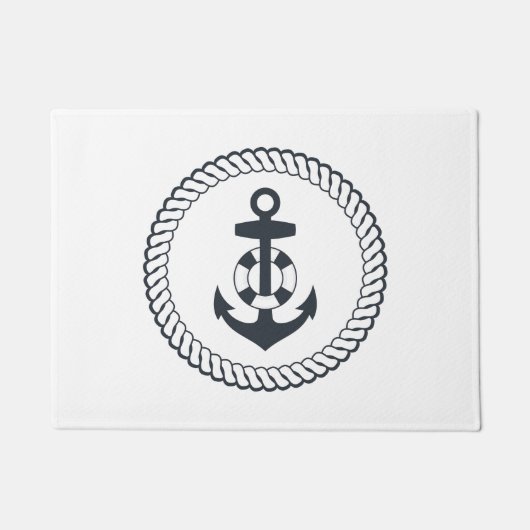 Cute Anchor Deurmat (Voorkant)